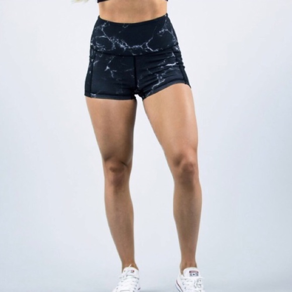 Buffbunny Black Marble Melina Short